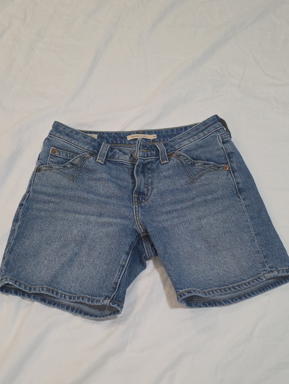 Levi's Noughties Y2K Low Rise Shorts W28